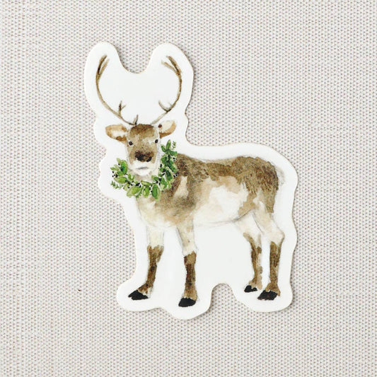 Reindeer sticker