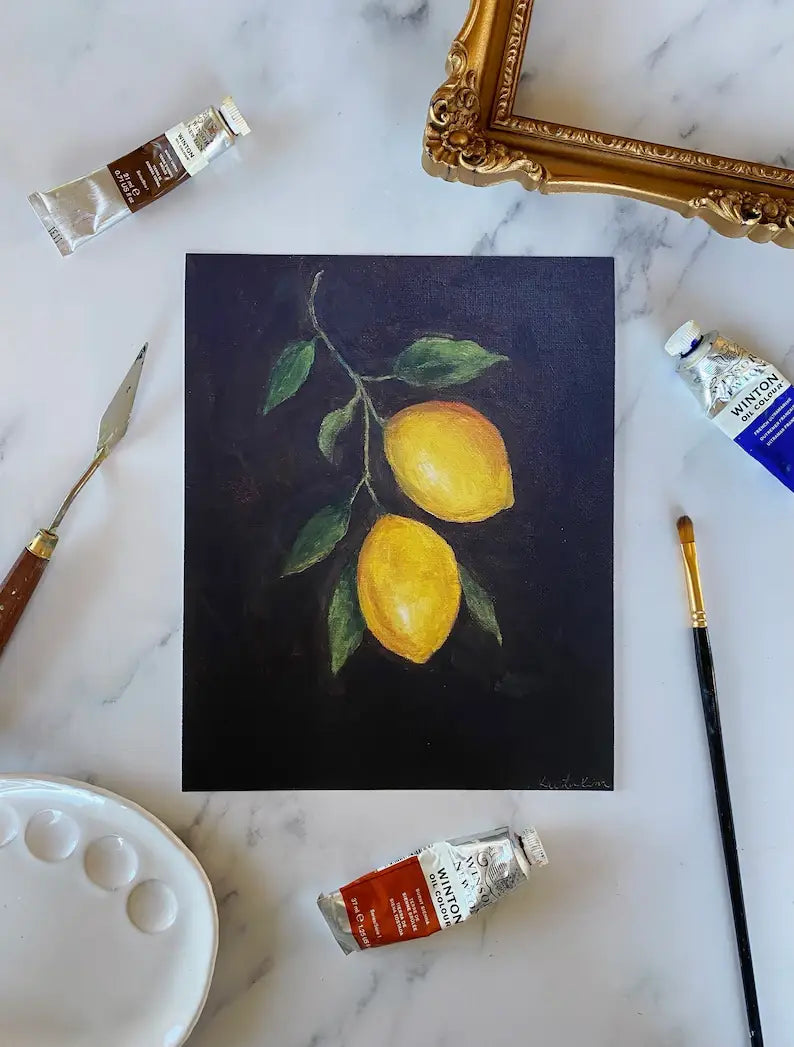 LEMON NO. 5 - Art Print (unframed): 8x10"