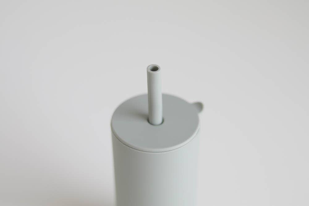 Kid Silicone Straw Cups: Cloud