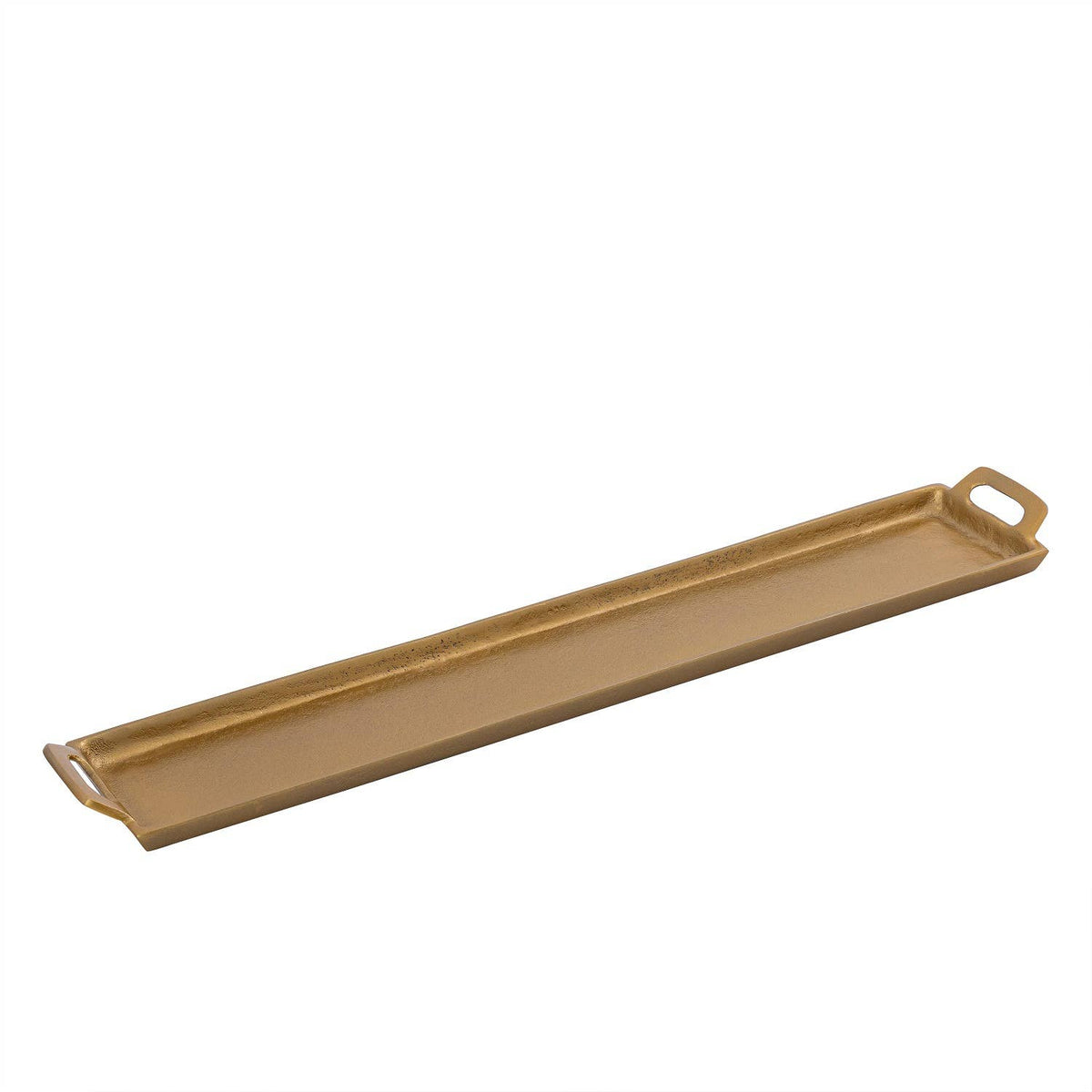 Alum. Tray w/Handles 5x30"  - ANTIQUE BRASS