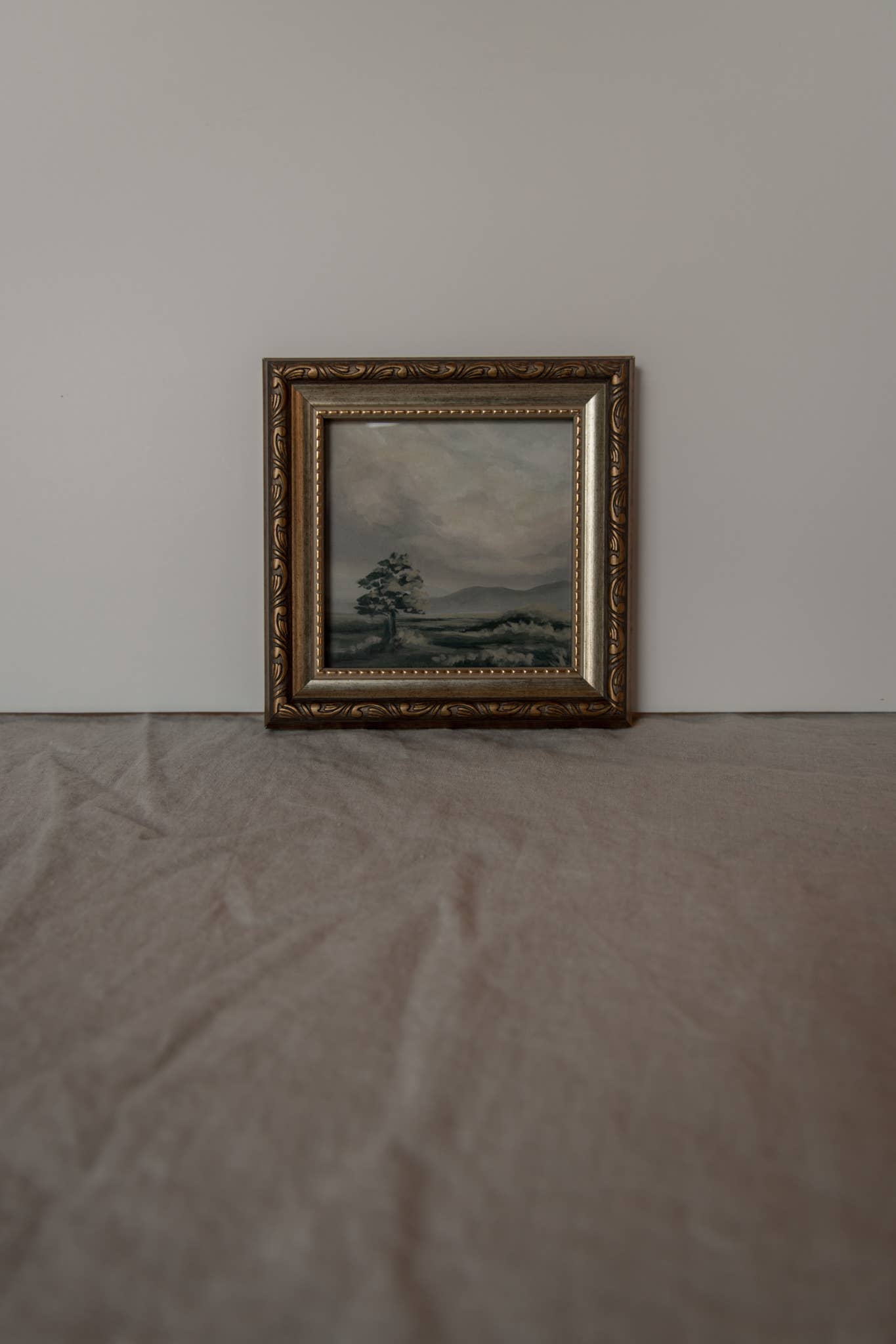Antique Style Framed Art Print-Landscape-"Idyllic"