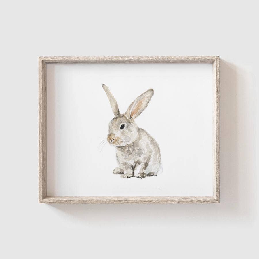 Bunny No. 1 Art Print: 5 x 7"