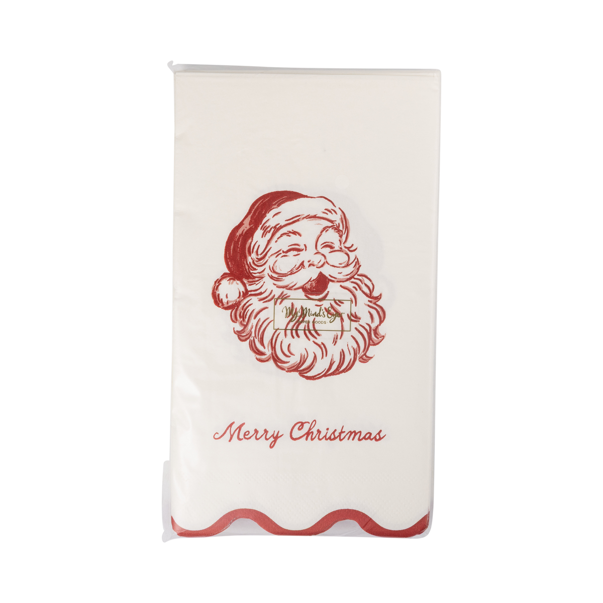 JOL1339 - Santa Merry Christmas Dinner Napkin