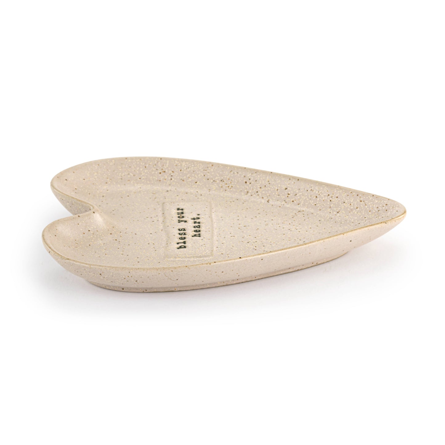 Bless Your Heart Striped Spoon Rest - 4.5x6.5in