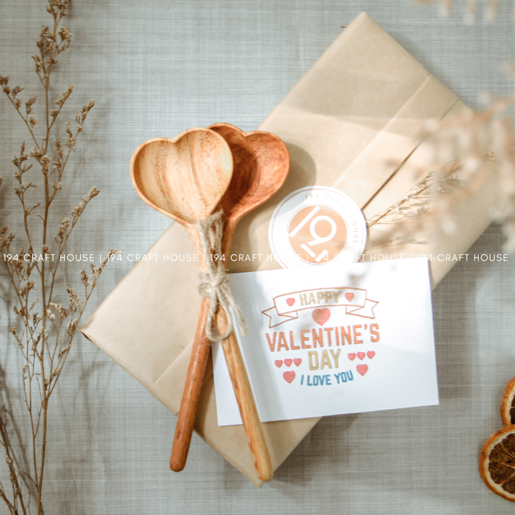Wooden Heart Spoon
