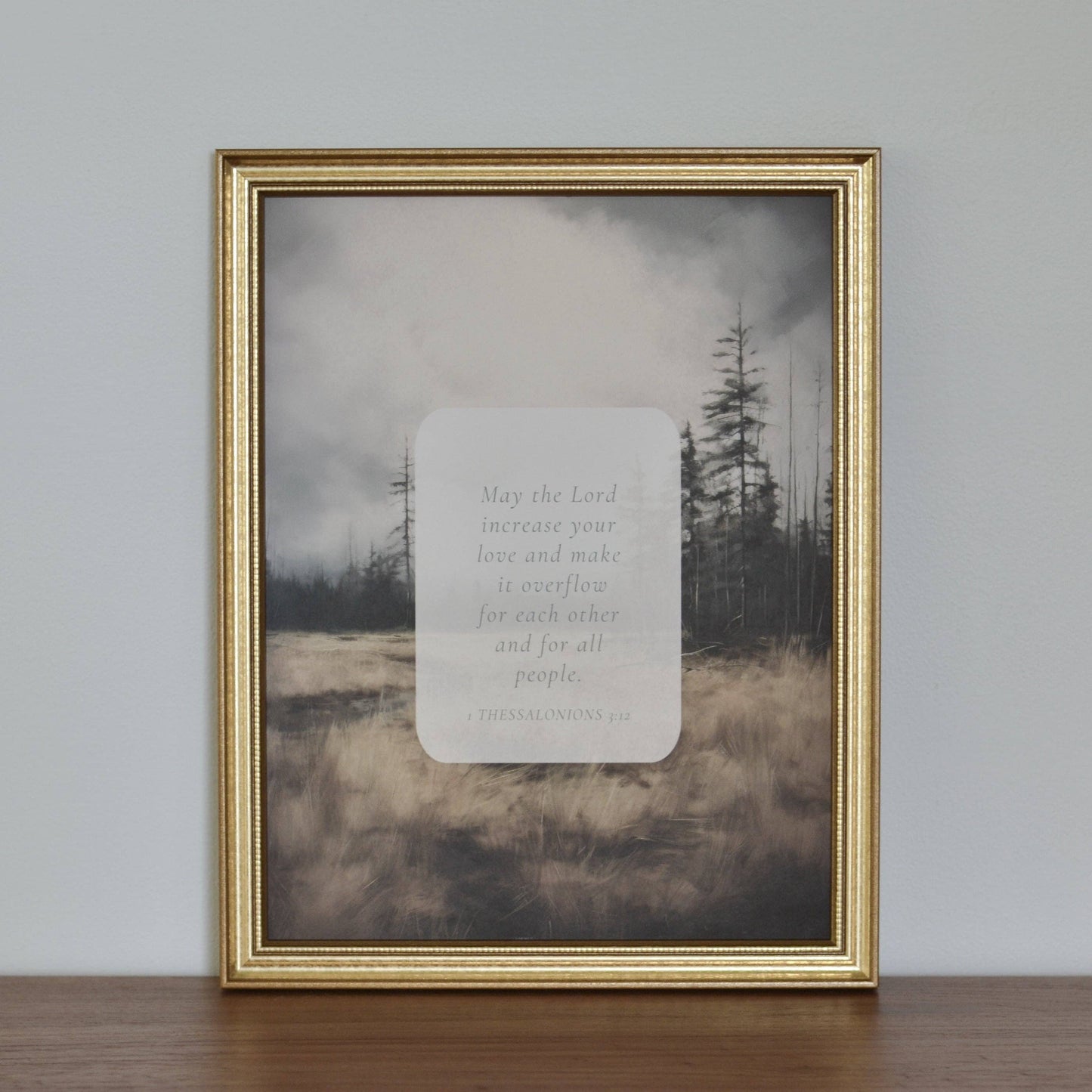Love That Overflows Artwork: Print Only / 5x7