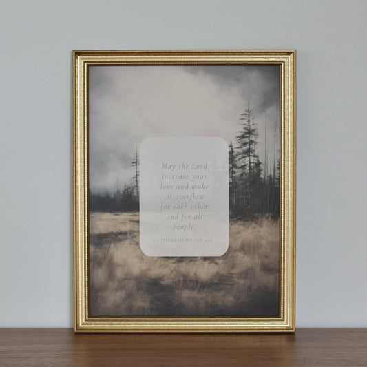 Love That Overflows Artwork: Print Only / 5x7