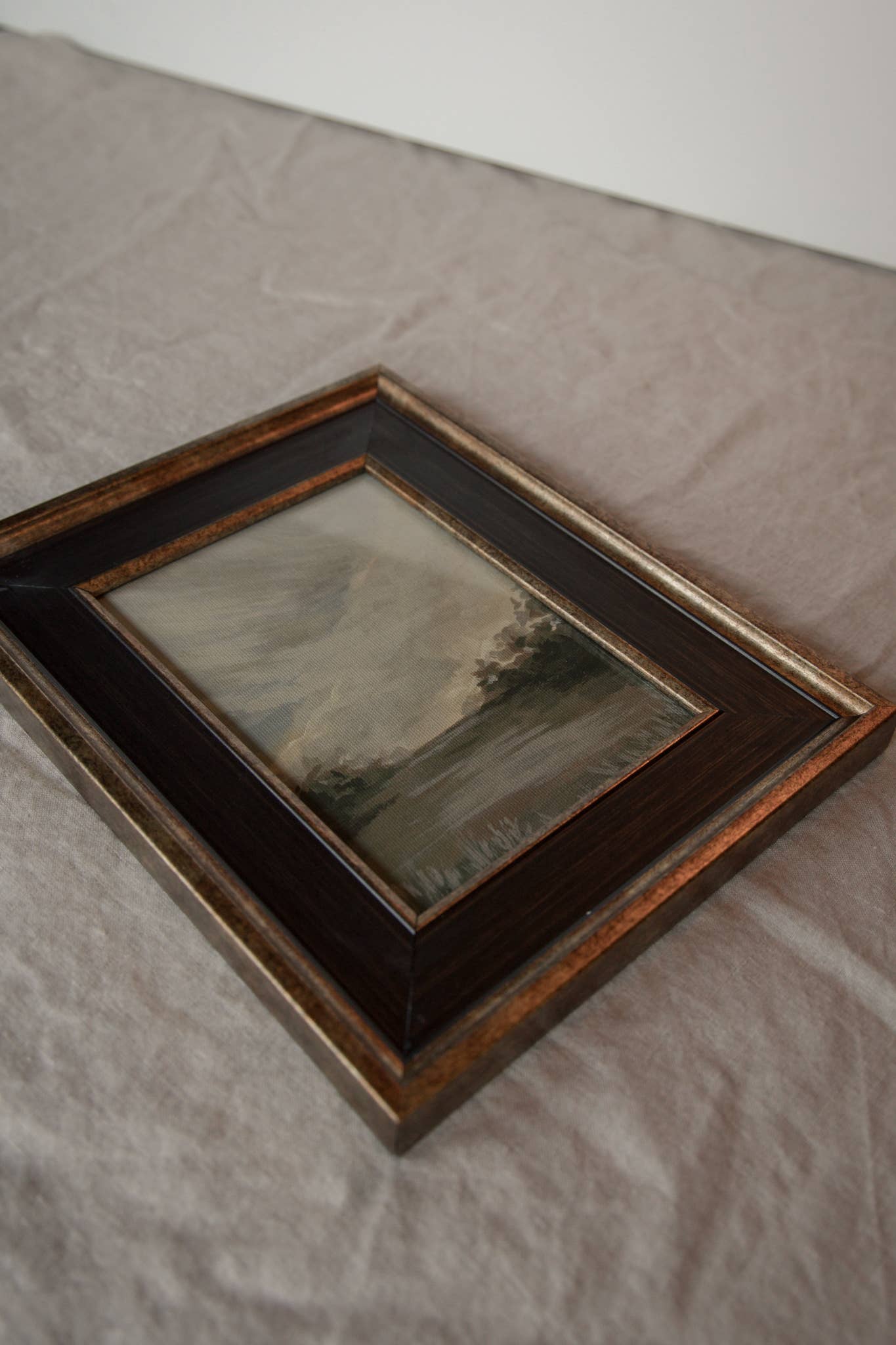 Antique Style Framed Art Print-Landscape-"Alive in the Light