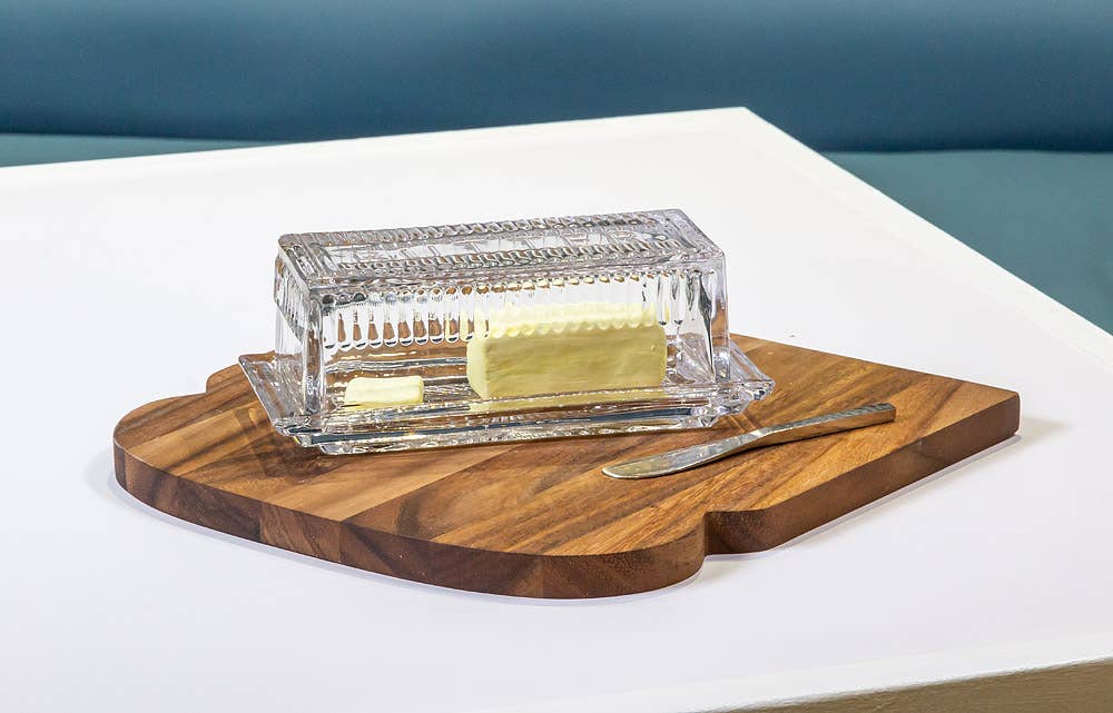 Glass Butter Dish