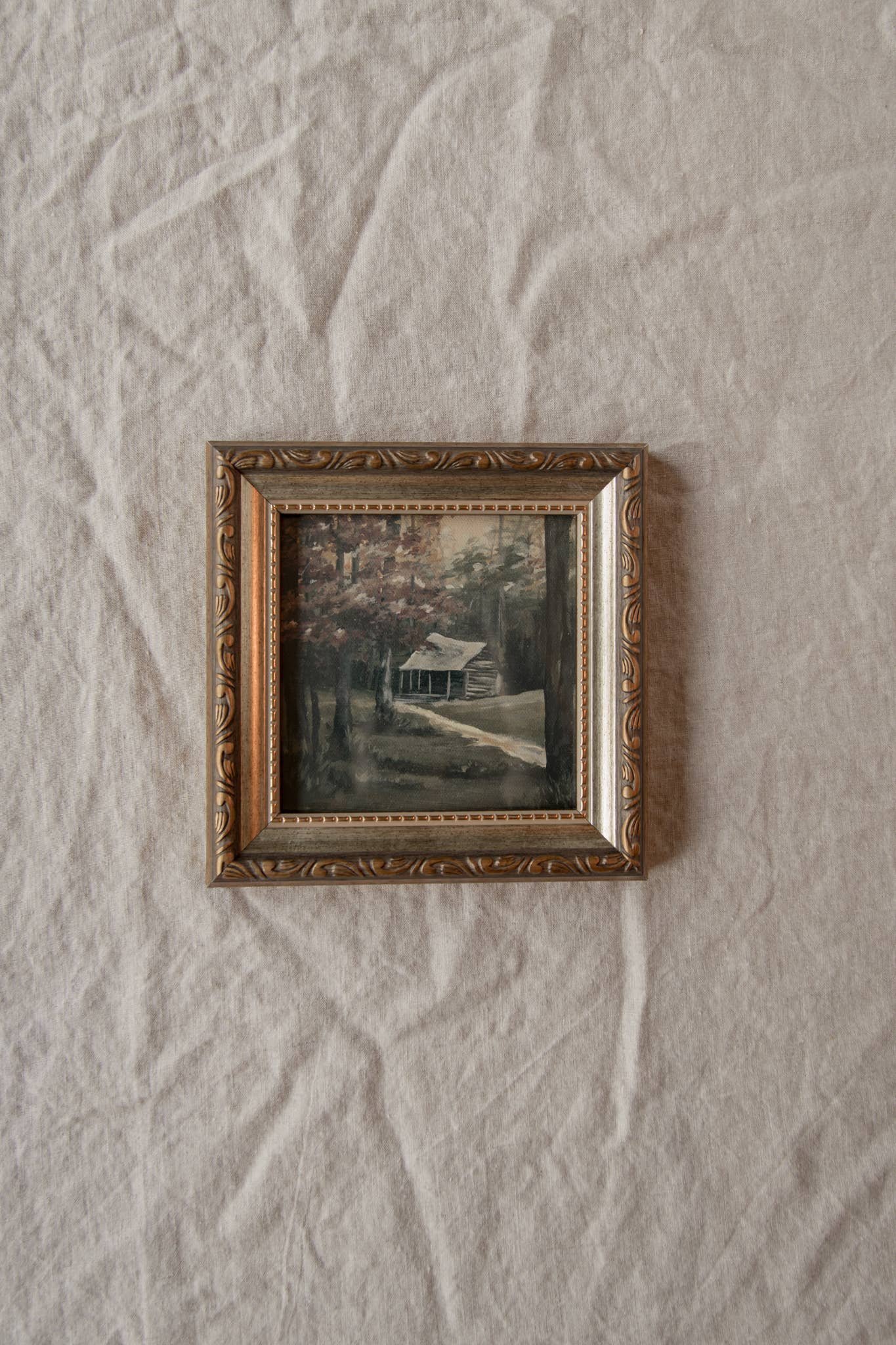 Antique Style Framed Art Print-Landscape-"Cades Cove"