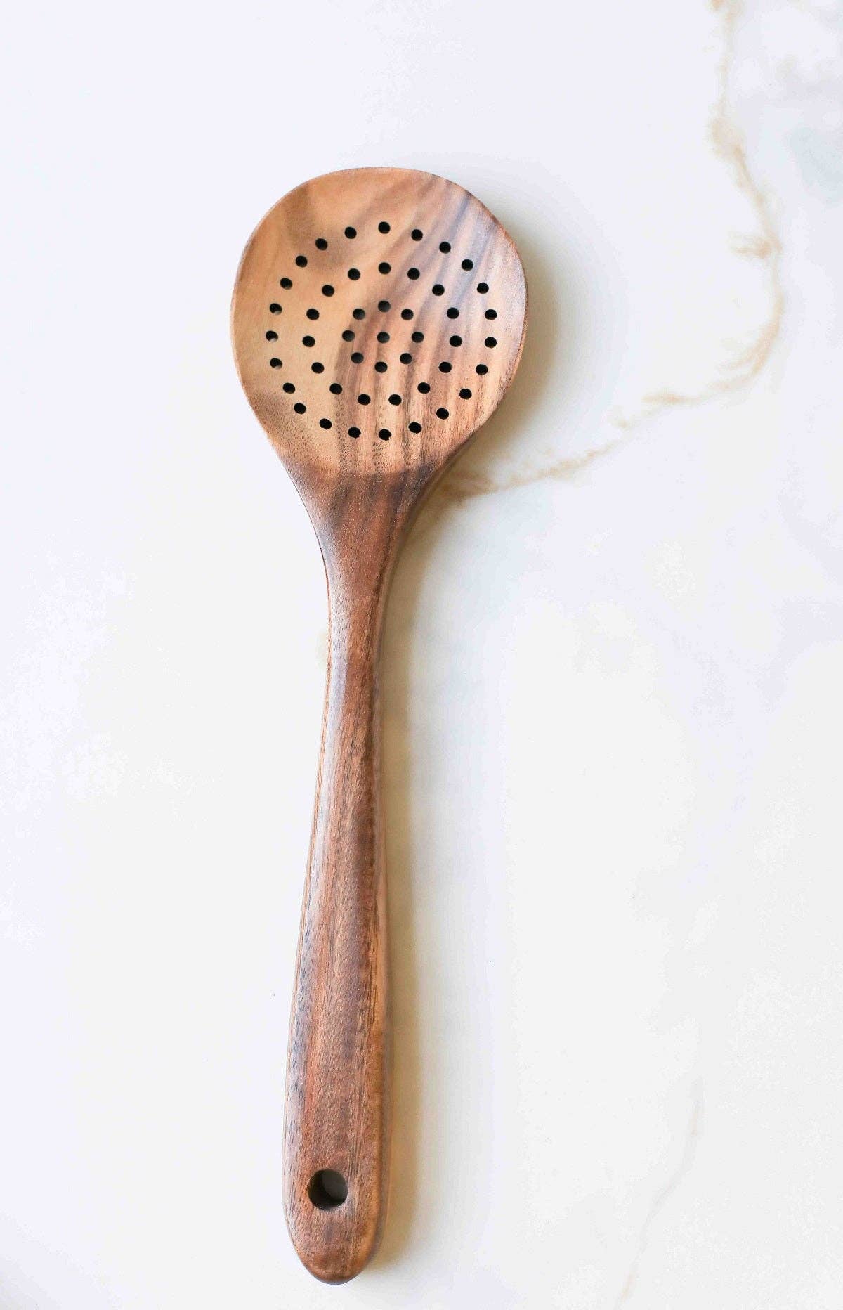 Teak Wood Long Handle Spoon: C
