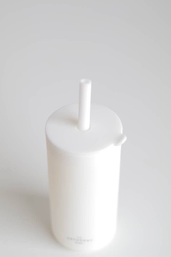 Kid Silicone Straw Cups: Cloud