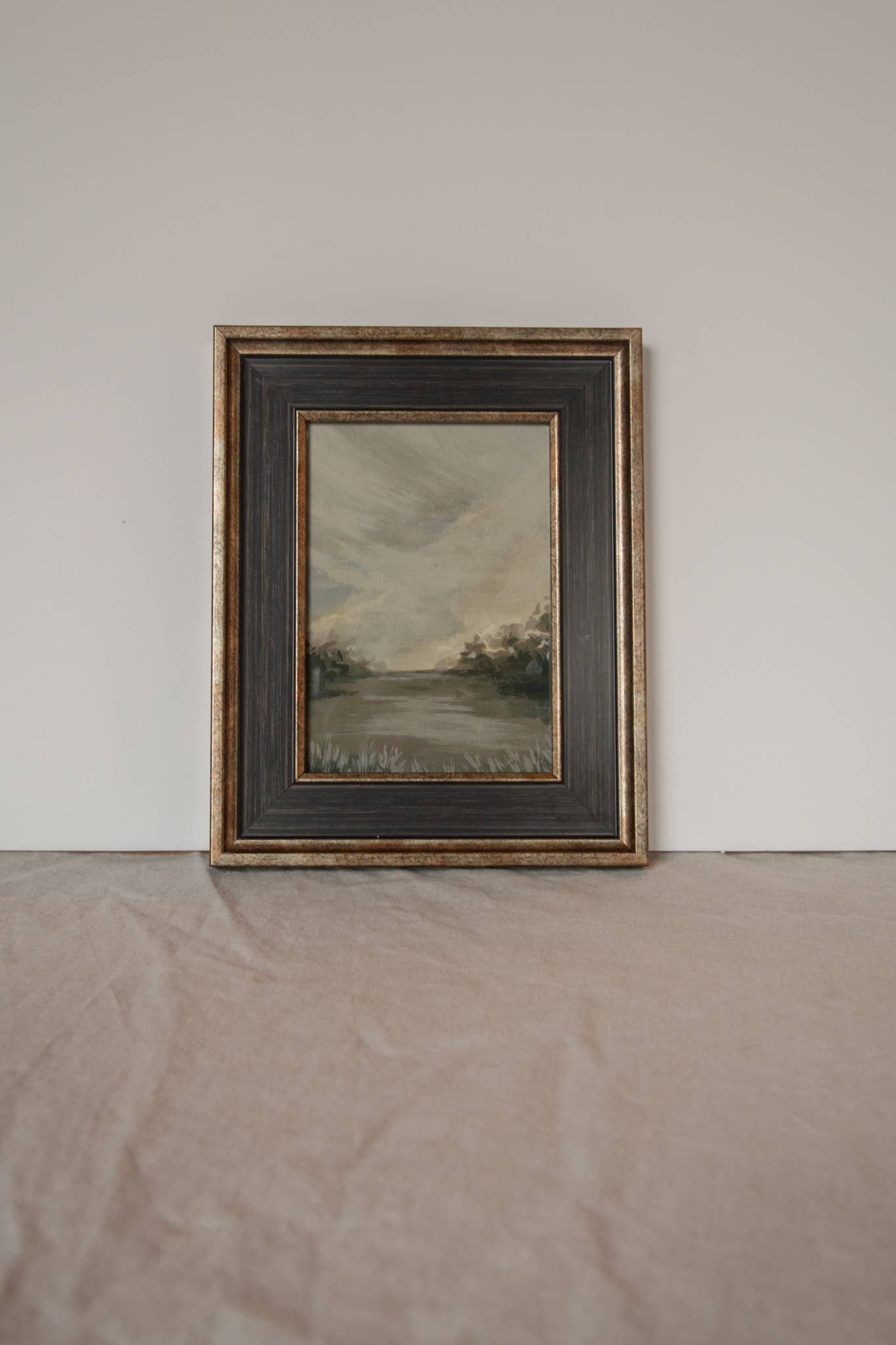 Antique Style Framed Art Print-Landscape-"Alive in the Light