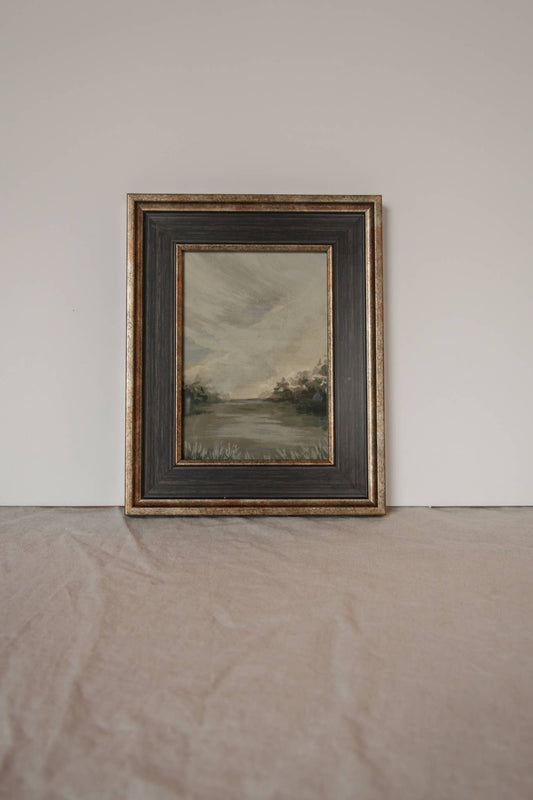Antique Style Framed Art Print-Landscape-"Alive in the Light