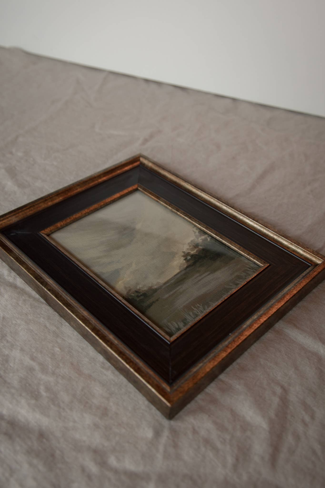 Antique Style Framed Art Print-Landscape-"Alive in the Light