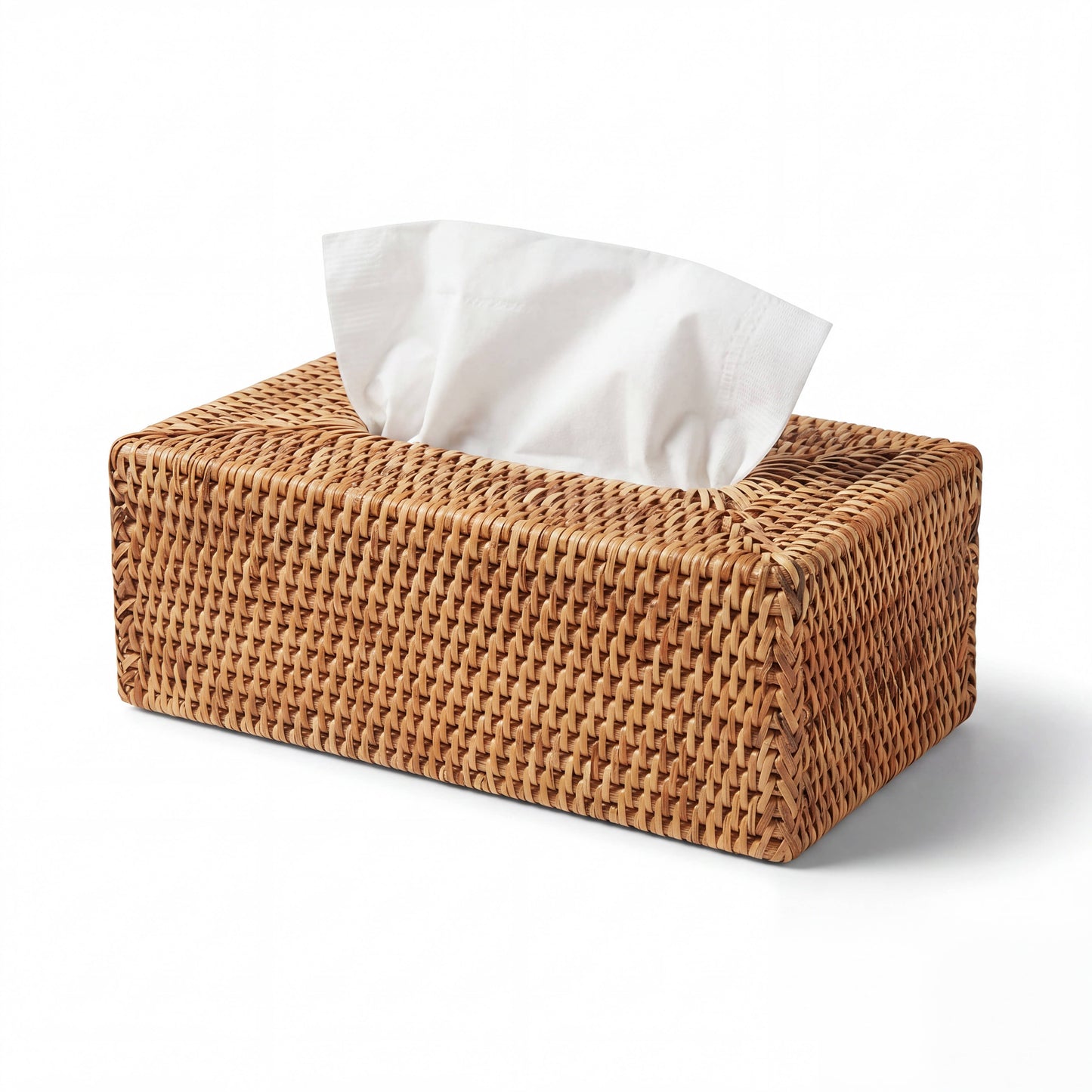Rectangular  Tissue Box : Natural