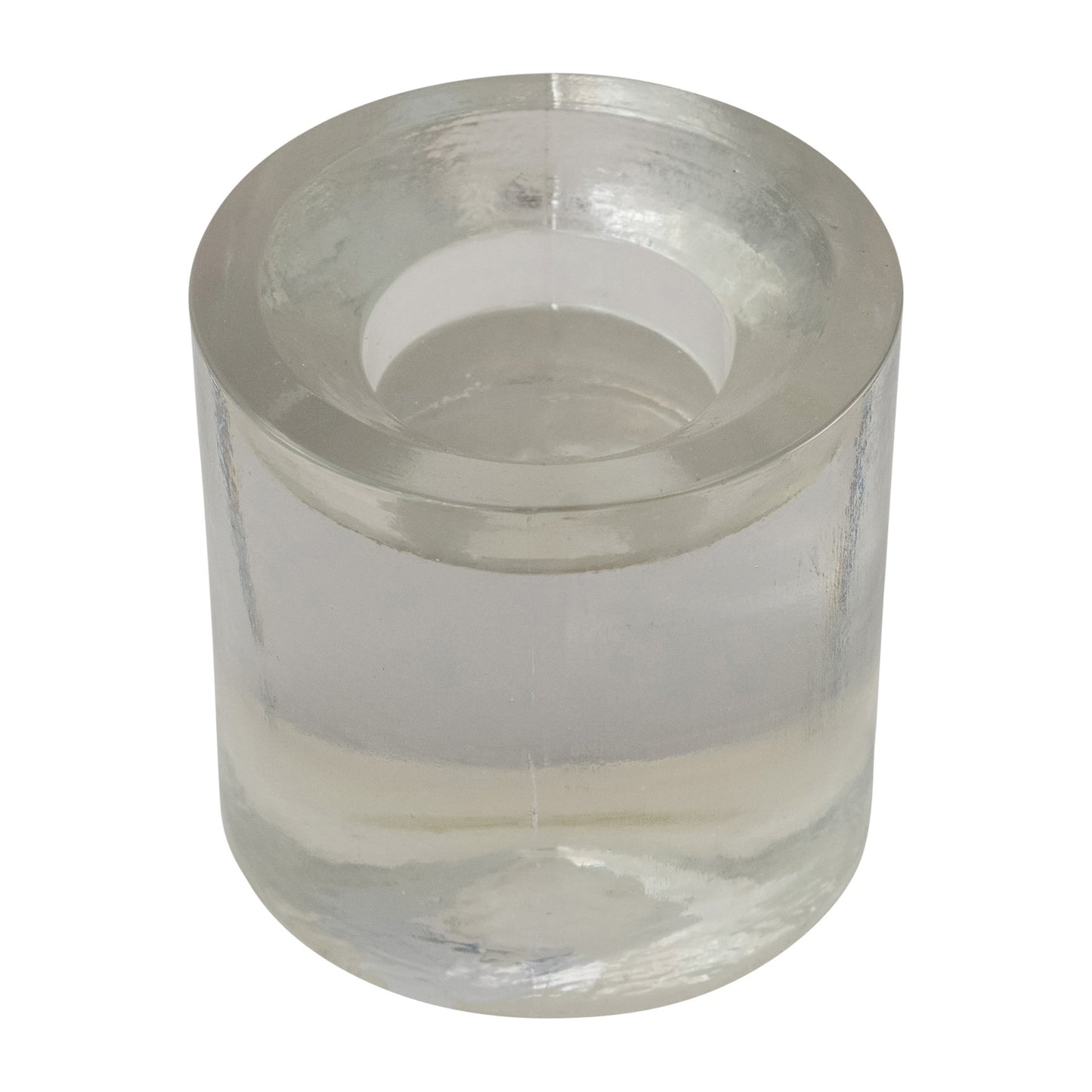 Pressed Glass Tealight Holder