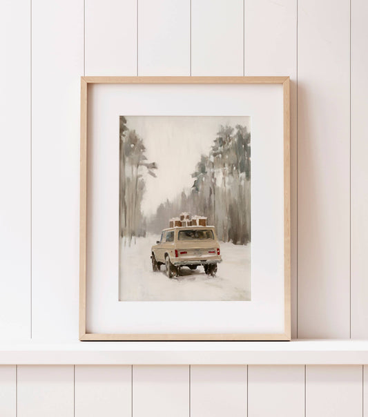 Coming Home For Christmas - print: Print (unframed) / 5x7