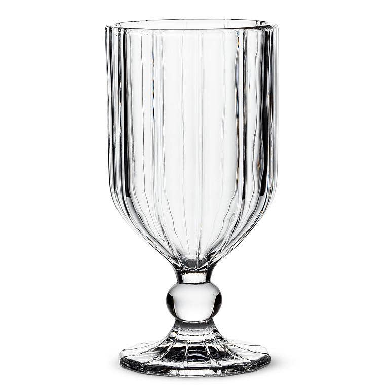 Panel Goblet-Clear-6.5"H (12oz)