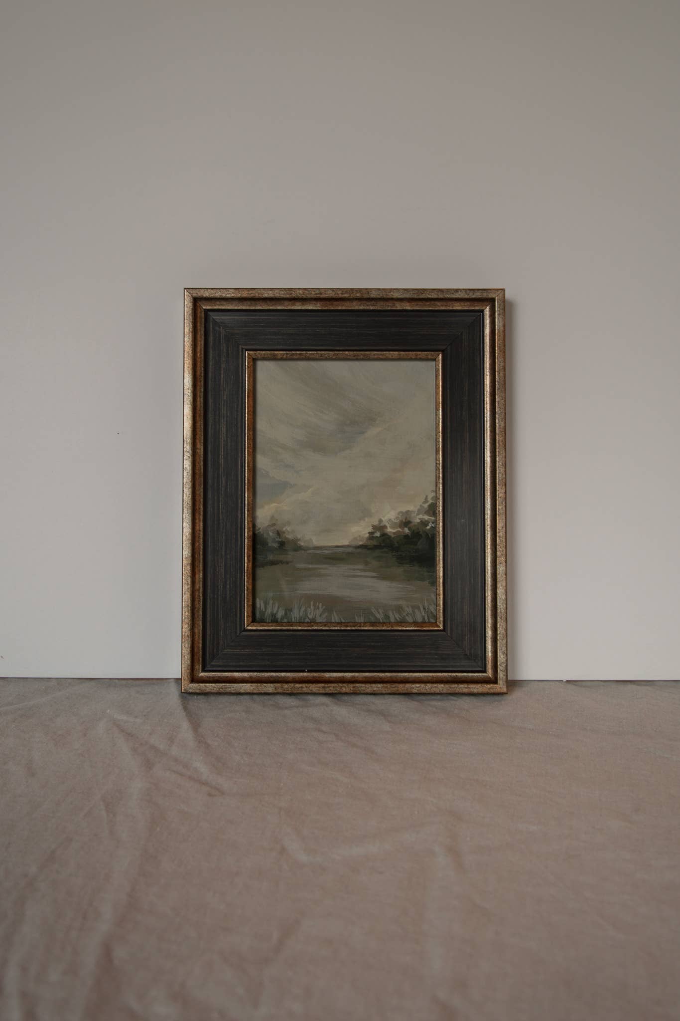Antique Style Framed Art Print-Landscape-"Alive in the Light