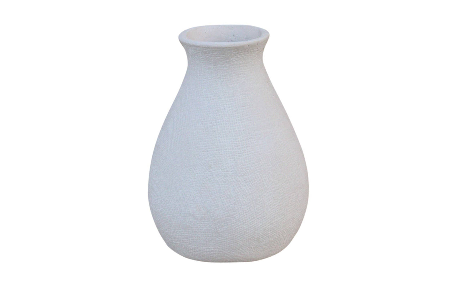 Paper Mache Vase Natural