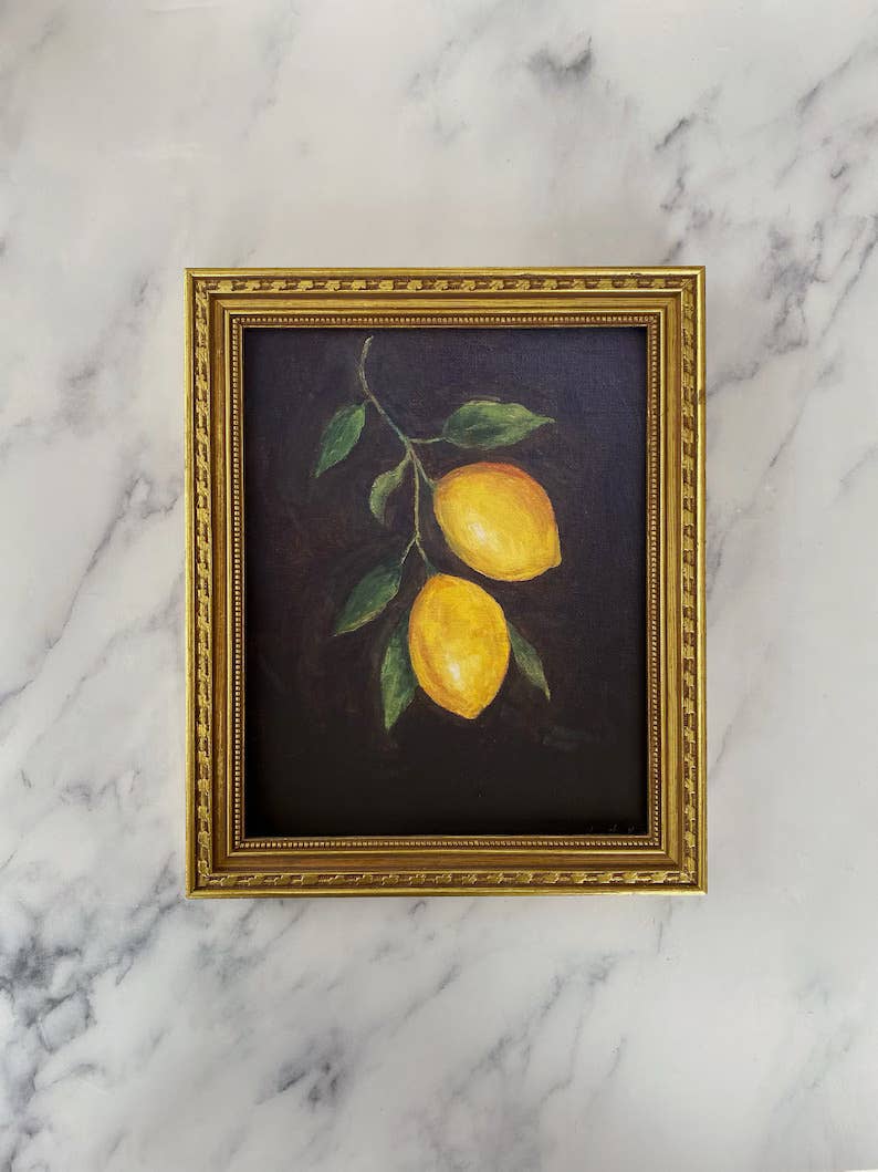 LEMON NO. 5 - Art Print (unframed): 8x10"