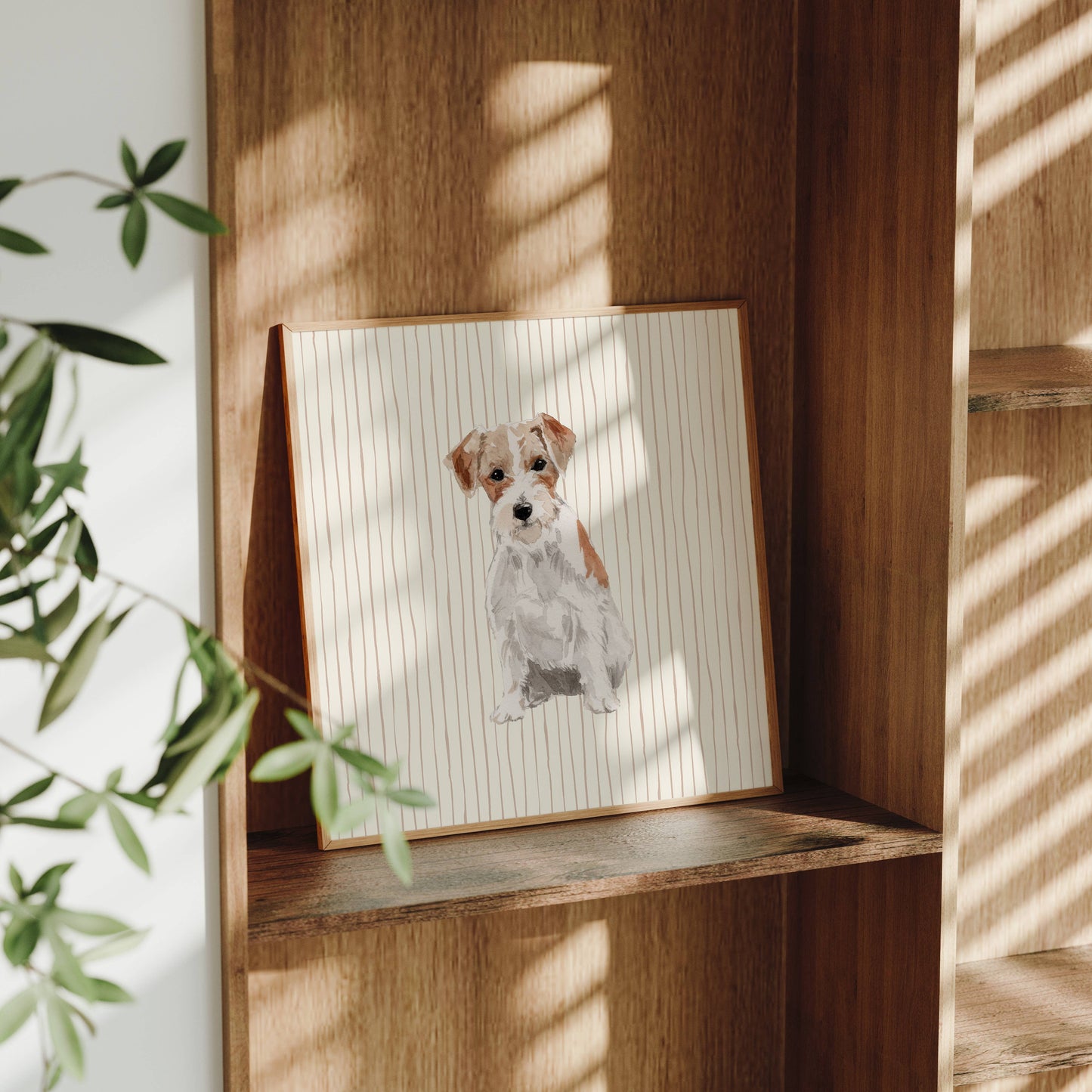 Jack Russell Terrier Dog Art Print: 5" x 7" (vertical)