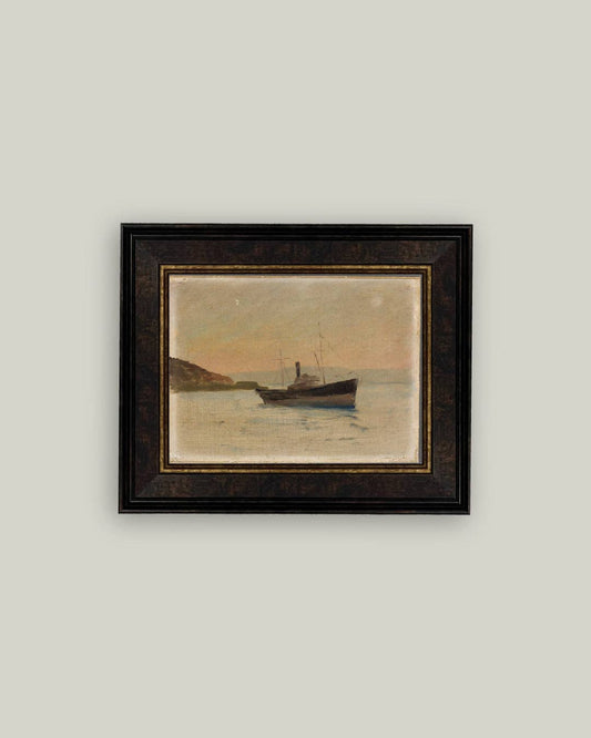 Ship on the Black Sea: 12x10