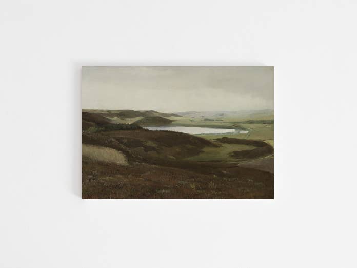 Vintage Landscape Print: 11x14in