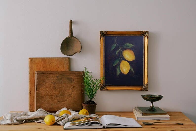 LEMON NO. 5 - Art Print (unframed): 8x10"