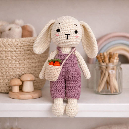 Violet Sleepy Bunny Doll: Violet bunny