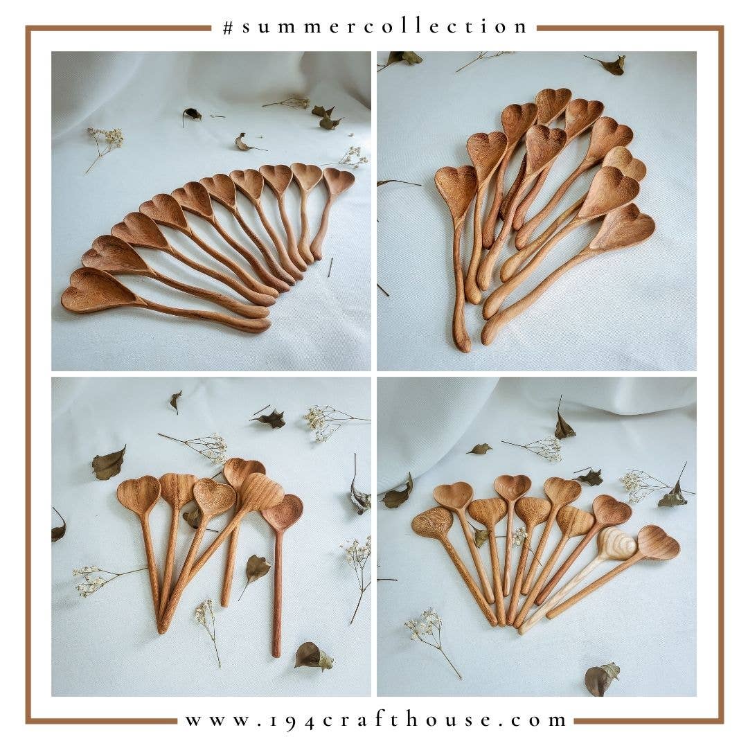 Wooden Heart Spoon