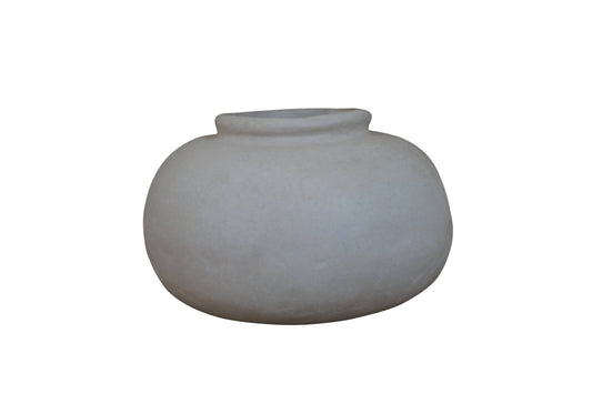 Paper Mache Rotund Pot Vase