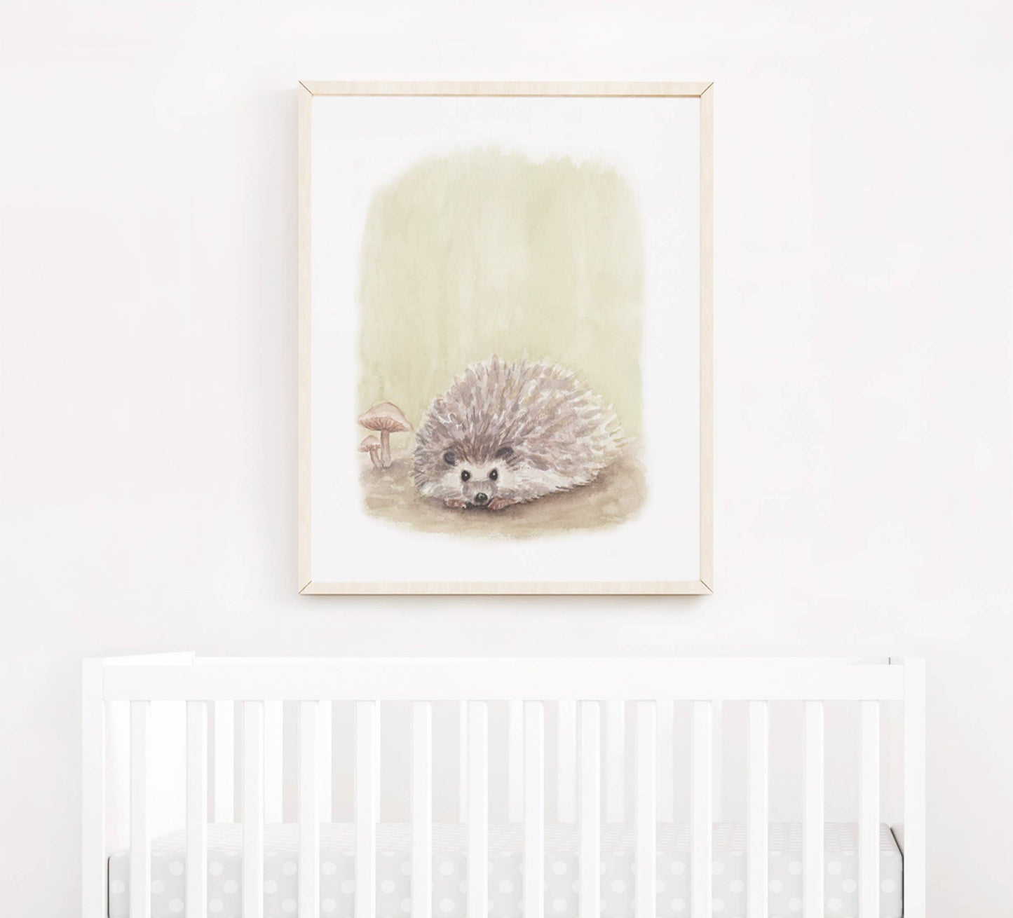 Hedgehog Art Print (Our Little Adventures): 5 x 7"