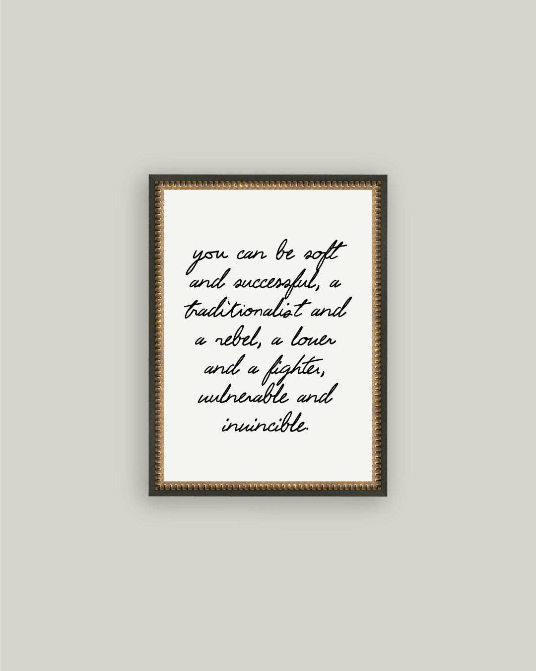 You Can Framed Antique Art: 5x7