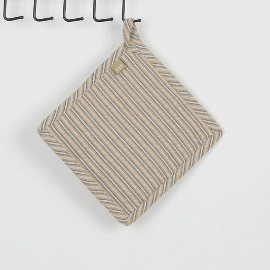 Pot Holder - Seersucker - Mustard