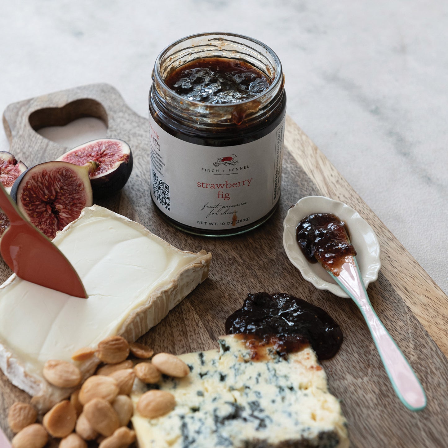 10 oz. Strawberry Fig Fruit Preserves for Cheese