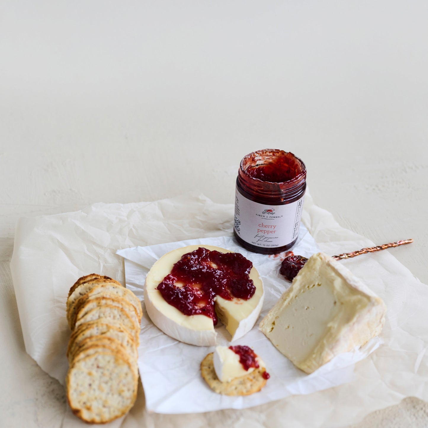 10 oz. Cherry Pepper Fruit Preserves for Cheese
