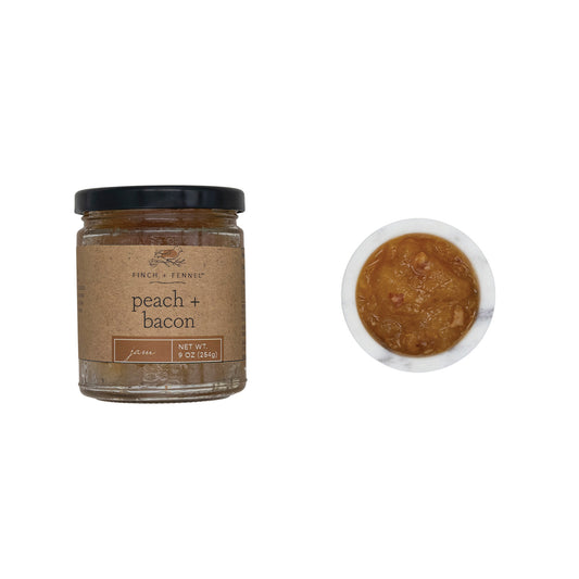 Peach + Bacon Jam