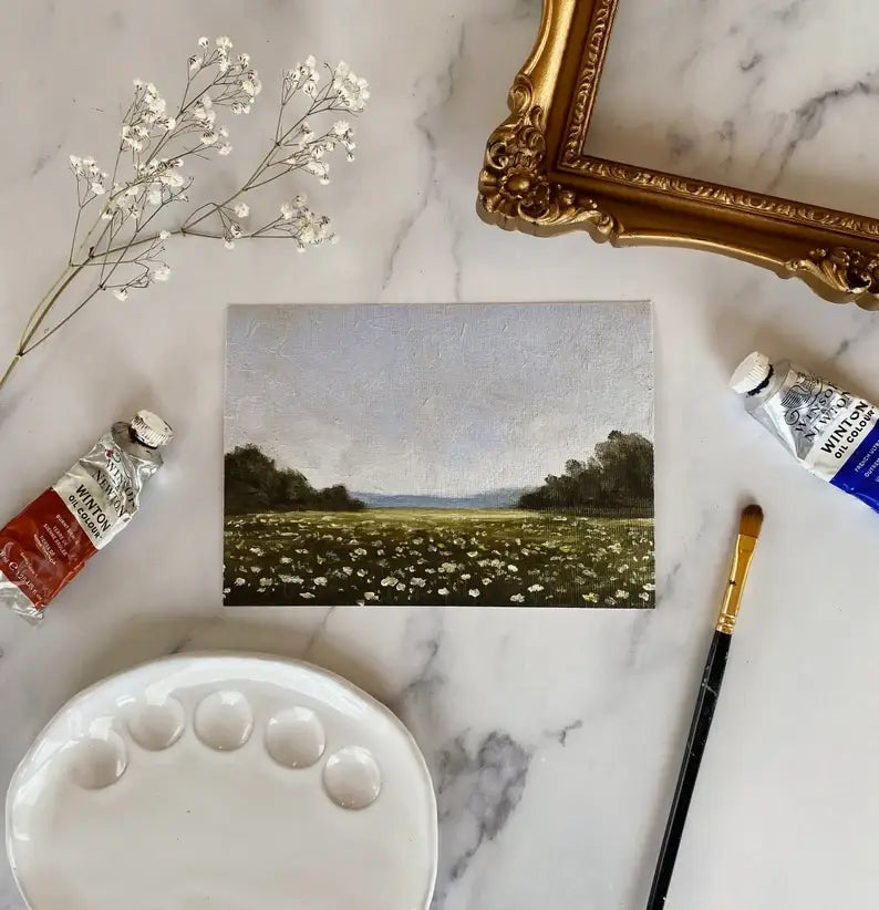 SUMMER FIELDS - Art Print (unframed): 5x7"