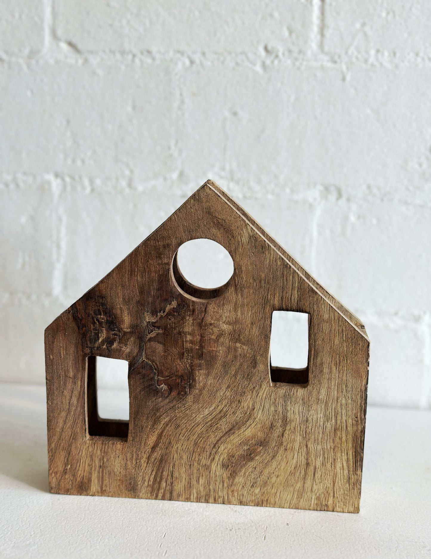 Wood House Napkin Holder