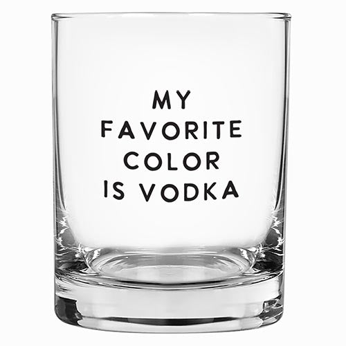 Drinking Glass - Favorite Color