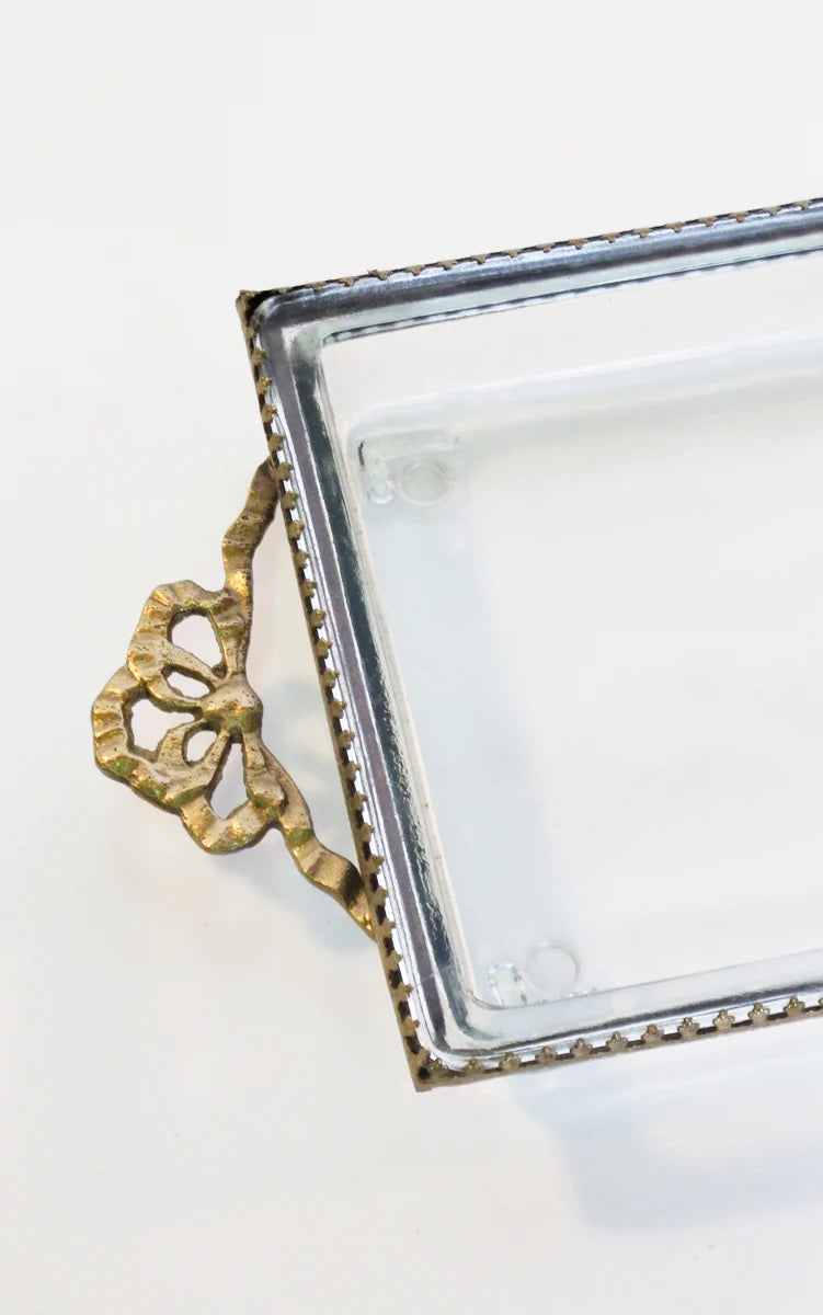 Vintage Style Victorian Tray - Long