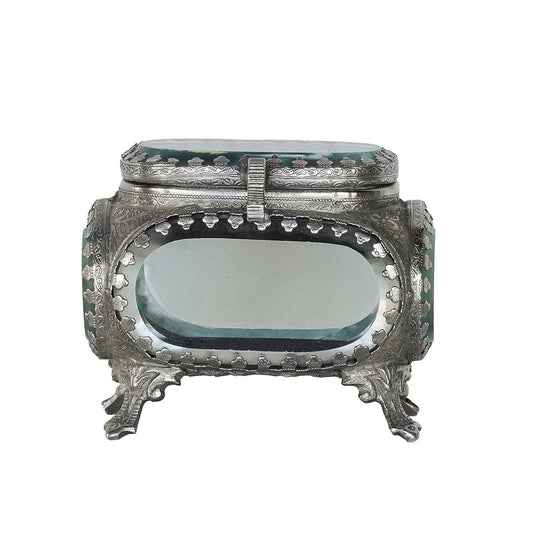 Ormolu Glass Box with Feet