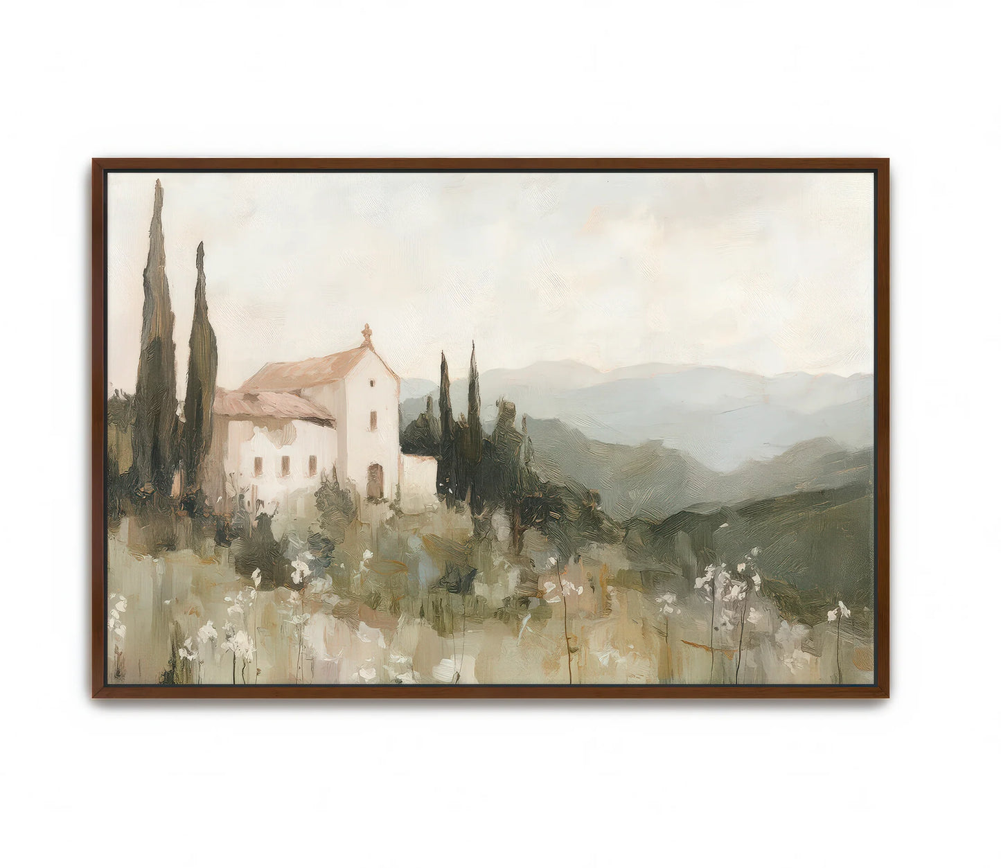 Sanctuary - Natural Framed 20x26 Canvas
