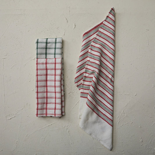 Cotton Waffle Weave Tea Towel 3 Styles