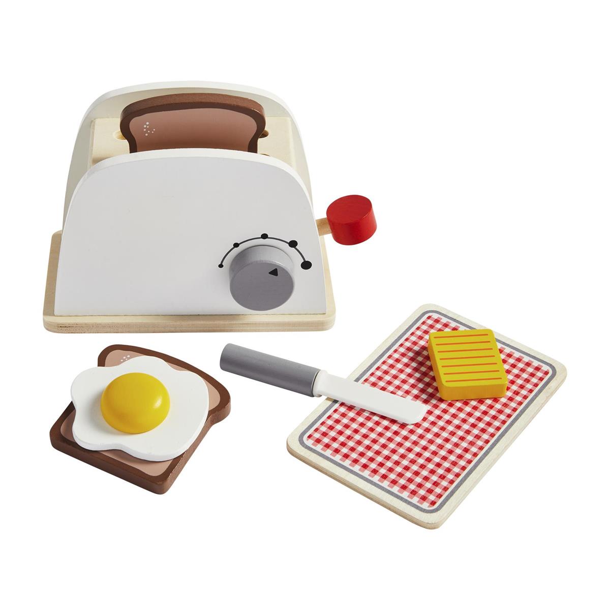 Toaster Wood Toy Set