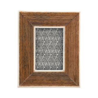 Mango wood & Bone Frame