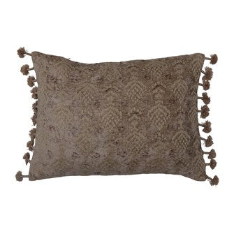 Chenille Lumbar Pillow