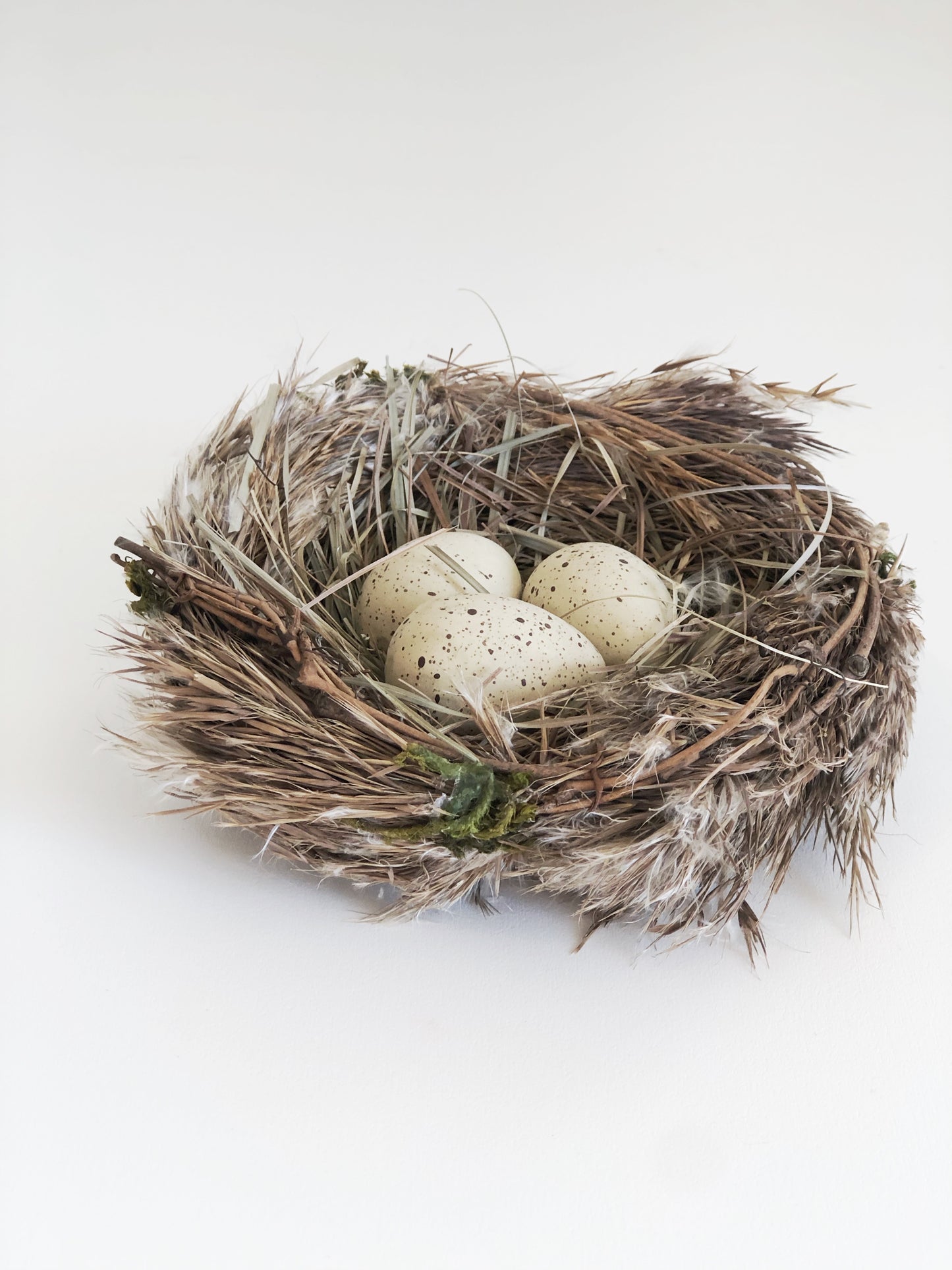 Grass Nest with cream eggs